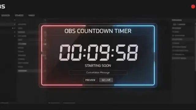 Stream Countdown Timer Browser Source cover image