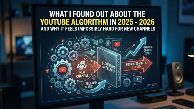 Is the YouTube Algorithm Broken? What I Discovered About Growth for New Channels in 2026 cover image