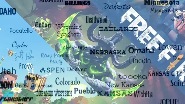 These are the most popular game fonts to use in your streaming overlay cover image