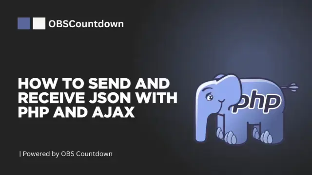 How to Send and Receive JSON with PHP and AJAX cover image