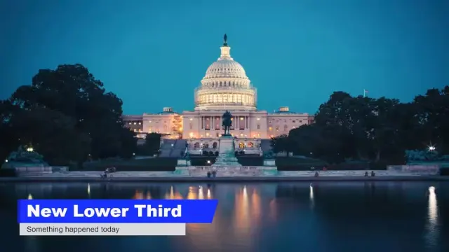 Professional News Style Lower Third for VinciFlow cover image