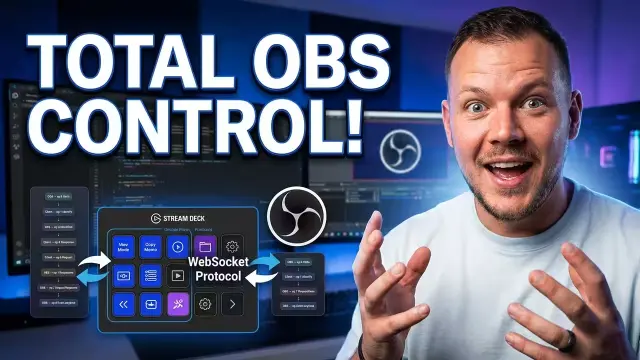 OBS Studio WebSocket Protocol 5.0: The Complete Guide to Remote Control Your Stream cover image