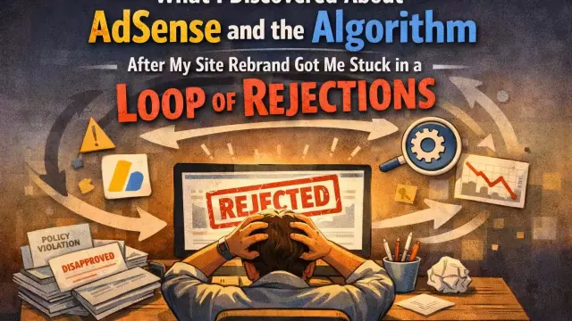 What I Discovered About AdSense and the Algorithm After My Site Rebrand Got Me Stuck in a Loop of Rejections cover image