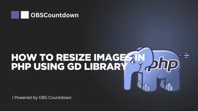 How To Resize Images in PHP using GD Library cover image