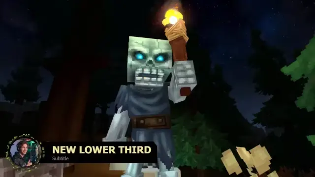 Cube World Accents Lower Third Template cover image