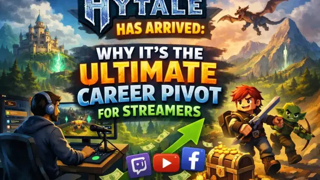 Hytale Has Arrived: Why It’s the Ultimate Career Pivot for Streamers cover image