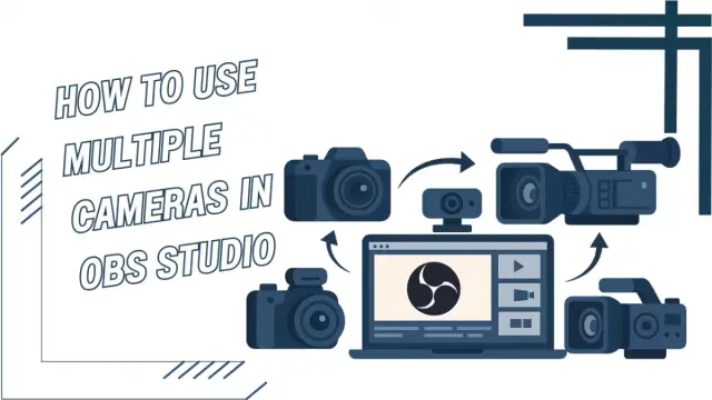 How to Use Multiple Cameras in OBS Studio cover image