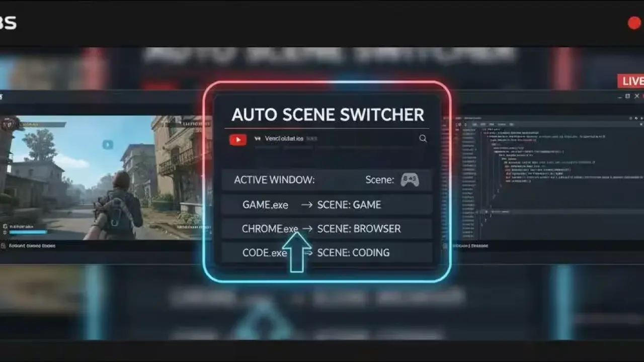 Auto Scene Switcher by Active Window image