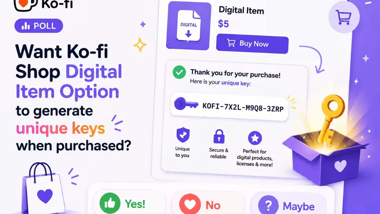 Why Ko-fi Needs Dynamic Token Generation: An Open Letter to the Ultimate Creator Storefront cover image