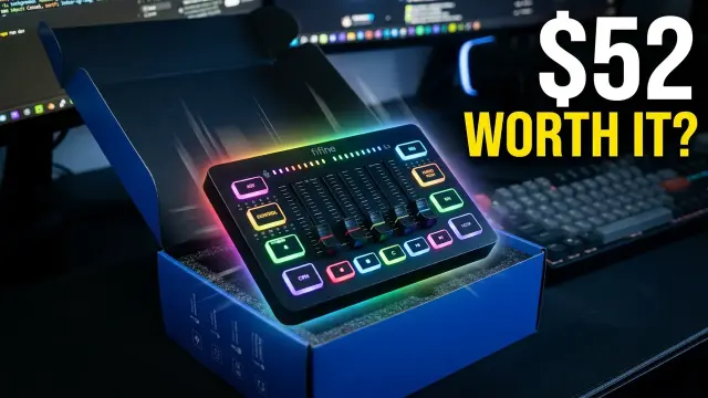 FIFINE AmpliGame SC3 Audio Mixer Review: Full Unboxing, OBS Setup & Real-World Test (2026) cover image